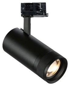 Σποτ Φωτιστικό Ράγας On-Off LED 25W IP20 4000K Eos Ideal Lux-322100-Μαύρο 322100