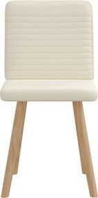 Καρέκλες Τραπεζαρίας vidaXL 2 τεμ Λινό