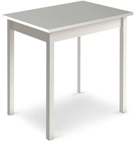 Τραπέζι Mini 0117681 59x78x75cm White Μελαμίνη,Μέταλλο