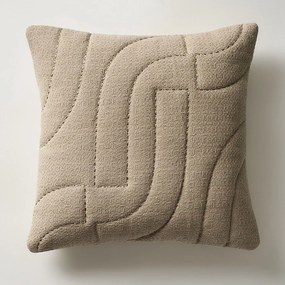 Μαξιλαροθήκη Διακοσμητική Forest 103/06 Soft Beige Gofis Home 43X43 100% Cotton
