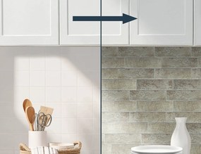 Αυτοκόλλητα πλακάκια Douceur d'intérieur - 25x25cm - 4τμχ - Natural