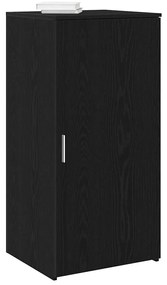 vidaXL Ντουλάπι Αποθήκευσης Μαύρο 50x45x103,5 εκ. από Τεχνητό Ξύλο