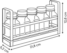 Βαζάκια Μπαχαρικών Σε Βάση (Σετ 5τμχ) F-V Balm 217621