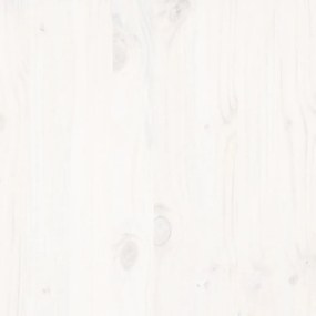 vidaXL Σκελετός Κρεβ. Χωρίς Στρώμα Λευκό 120x190 εκ Μασίφ Πεύκο