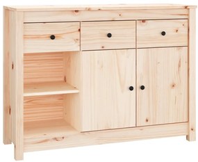 vidaXL Ντουλάπι 100 x 35 x 74 εκ. από Μασίφ Ξύλο Πεύκου