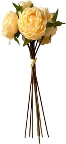 Τεχνητό Μπουκέτο Λουλουδιών Κίτρινο 40cm 3443/CR479