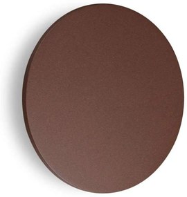 Φωτιστικό Τοίχου - Απλίκα Punto 313535 Φ18x3cm Led 1050lm 9W 3000K Coffee Ideal Lux