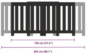 ΚΑΛΥΜΜΑ ΚΑΛΟΡΙΦΕΡ ΜΑΥΡΟ 205X21,5X83,5ΕΚ. ΑΠΟ ΕΠΕΞΕΡΓΑΣΜΕΝΟ ΞΥΛΟ 852763