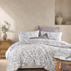 Παπλωματοθήκη Υπέρδιπλη (Σετ 225x250) Rythmos Camelia Λευκό