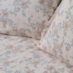 Beauty Home Σετ σεντόνια υπέρδιπλα με λάστιχο Art 12213 Renata 100% Βαμβακοσατέν 300tc 170x200+30 Μπεζ