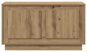 vidaXL Βαθμολογία Τηλεόρασης Artisan Oak 80x35x45 εκ Επεξεργασμένο ξύλο