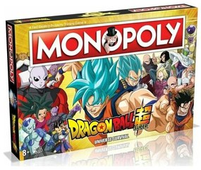 Επιτραπέζιο Παιχνίδι Monopoly - Dragon Ball 004095 (Αγγλική Γλώσσα) Για 2-6 Παίκτες 8 Ετών+ Multicolor Winning Moves