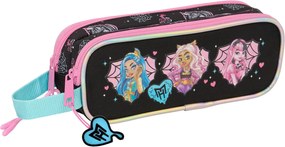 Κασετίνα Monster High Μαύρο 21 x 8 x 6 cm