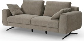 Detroit 3-Seater Sofa Brown