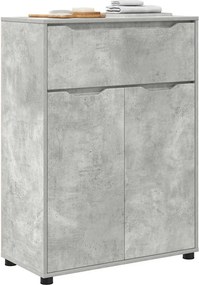 vidaXL Ντουλάπι Μπάνιου Σκυρόδεμα Γκρι 72,5 x 36,5 x 100 εκ