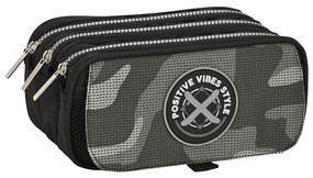 Κασετίνα Safta Stone Μαύρο 21,5 x 10 x 8 cm