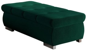 Σκαμπό Comfivo 123, Πράσινο, 39x60x120cm, 22 kg, Ταπισερί, Πόδια: Μέταλλο | Epipla1.gr