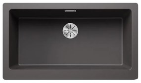 Blanco Vintera XL 9-UF Rock Grey Silgranit® PuraDur® Γρανιτένιος Νεροχύτης Με Βαλβίδα InFino® 89,6x51cm