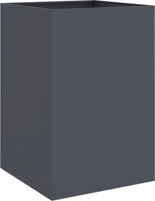 vidaXL Ζαρντινιέρα Ανθρακί 52x48x75 εκ. από Χάλυβα