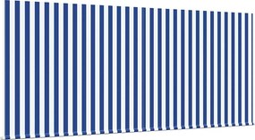 vidaXL Σκηνίτσα Αναδιπλούμενη Μπλε και άσπρο 300 x 200 cm