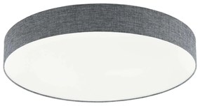Φωτιστικό Οροφής - Πλαφονιέρα Led 97784 Grey Romao Eglo Metal, Fabric