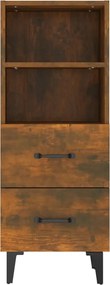 vidaXL Ντουλάπι Καπνιστή Δρυς 34,5 x 34 x 90 εκ. Επεξεργασμένο Ξύλο