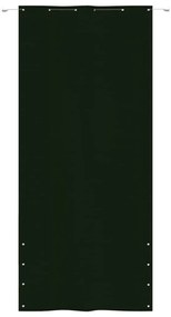 vidaXL Διαχωριστικό Βεράντας Σκούρο Πράσινο 120 x 240 εκ Ύφασμα Oxford