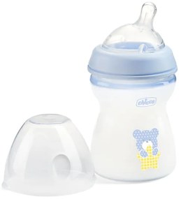 CHICCO ΜΠΙΜΠΕΡΟ ΠΛΑΣΤΙΚΟ NATURAL FEELING 250ML 2M+ ΣΙΕΛ A60-81323-20