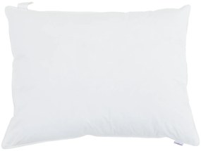 vidaXL Μαξιλάρι με μαξιλάρι Λευκό 50 x 70 εκ 130gsm 100% βαμβάκι