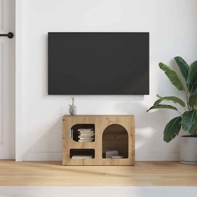 vidaXL Ντουλάπι TV ELST 60 x 35 x 40 εκ. Artisan Oak