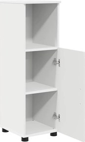 vidaXL Σετ Επίπλων Μπάνιου 3 pcs Λευκό Επεξεργασμένο ξύλο &amp; Μέταλλο