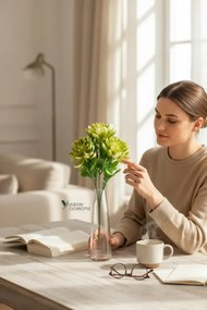 Stewehome Τεχνητό διακοσμητικό μπουκέτο φυλλωσιάς