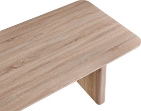Tραπέζι Faghan pakoworld καφέ mdf 180x90x76εκ