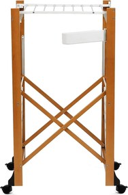 Ξύλινη απλώστρα Gabbiano ARiT - 175x67x105cm - Φυσικό