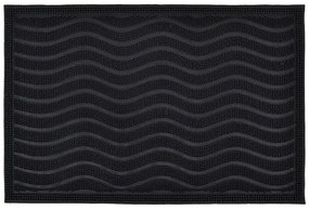 Πατάκι Εισόδου 40x60cm Καουτσούκ Black Waves San Lorentzo 8458