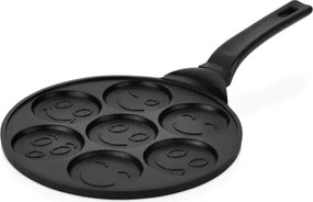 Stewehome Αντικολλητικό Τηγάνι για Pancakes και Κρέπες Μαύρο