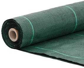 vidaXL Μεμβράνη Εδαφοκάλυψης Πράσινη 2x200 μ. από Πολυπροπυλένιο