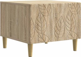 vidaXL Τραπεζάκι σαλονιού Sonoma Δρυς 50 x 49 x 40 εκ