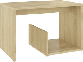 vidaXL Τραπεζάκι Βοηθητικό Sonoma Δρυς 59 x 36 x 38 εκ. από Επεξ. Ξύλο