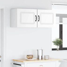 vidaXL Πάνελ πλυντηρίου πιάτων Kalmar 2 pcs Λευκό Επεξεργασμένο Ξύλο