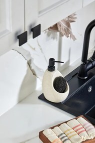 Stewehome κεραμική υγρή σαπουνοθήκη με σφουγγαροθήκη