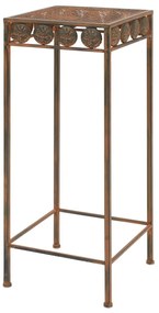 vidaXL Ανθοστήλες Σετ 3 Τεμαχίων Vintage Χρώμα Σκουριάς από Μέταλλο