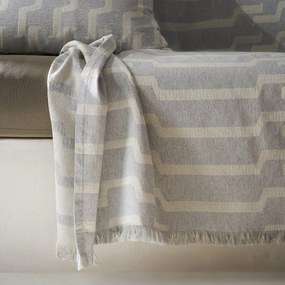 Ριχτάρι Πολυθρόνας (180x180) Gofis Home Clover Grey 558/15