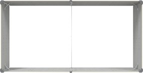 vidaXL Γλάστρα Ελεφαντόδοντο 195 x 100 x 45 εκ Επικαλυμμένος Χάλυβας
