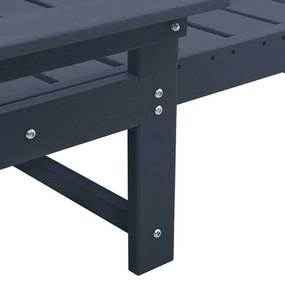 vidaXL Έπιπλα Χαλάρωσης Κήπου 3 pcs Ναυτικό μπλε 38 x 38 x 46cm