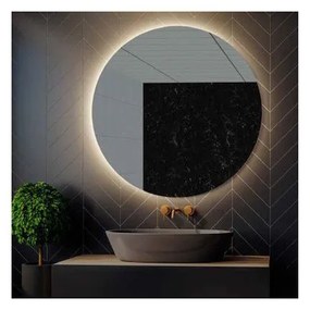 Karag Στρογγυλός Καθρεύτης μπάνιου με LED ADEL 900- Ø900mm ADEL R90