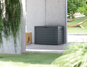 Μπαούλο αποθήκευσης κήπου 280 lt Υ55x116x43.8εκ