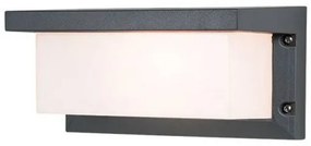 Απλίκα Φωτιστικό Τοίχου E27 18W IP54 Σκούρο Γκρι E128 Zambelis-E128-Ανθρακί E128