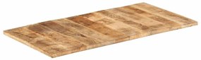 vidaXL Επιφάνεια Τραπεζιού 25-27 χιλ. 120 x 60 εκ. Μασίφ Ξύλο Μάνγκο