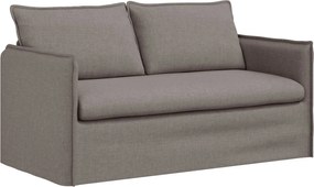 vidaXL Καναπές 140cm 2 pcs Taupe Μέταλλο